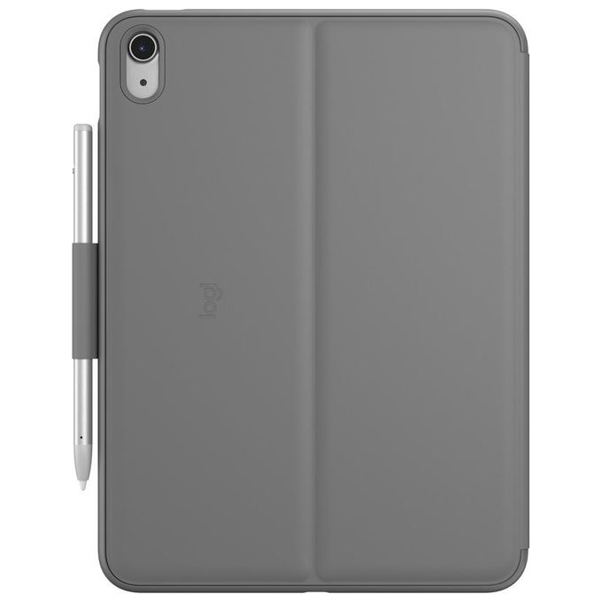 Logitech Custodia con Tastiera Slim Folio per iPad 10a Generazione Grigio