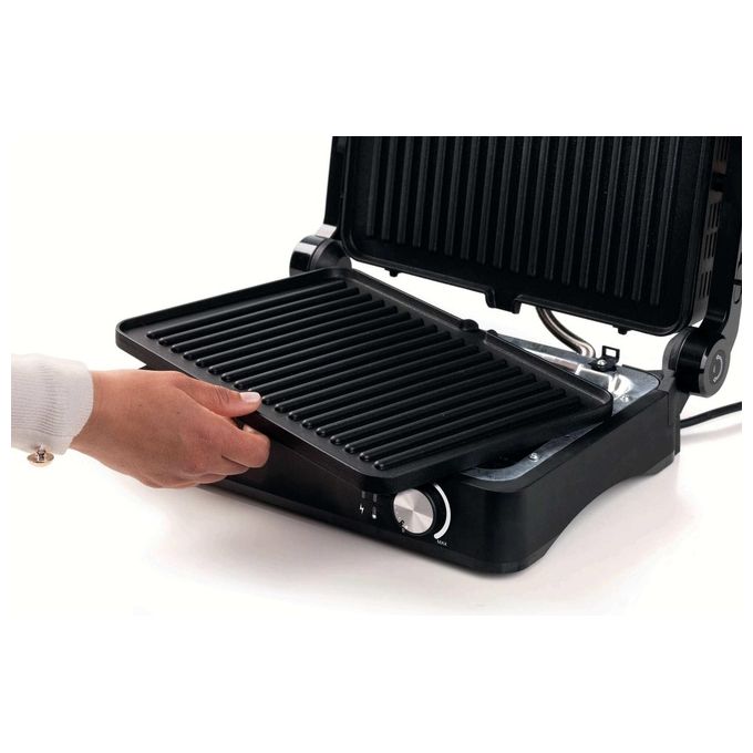 Ariete MetalGrill 3in1 Bistecchiera 2000W Temperatura Regolabile Piastre Rimovibili