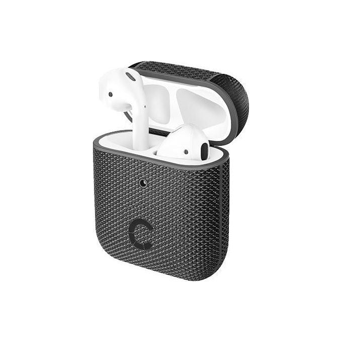 Cygnett TekView Slim per Air Pod 1 e 2 Grigio-Nero