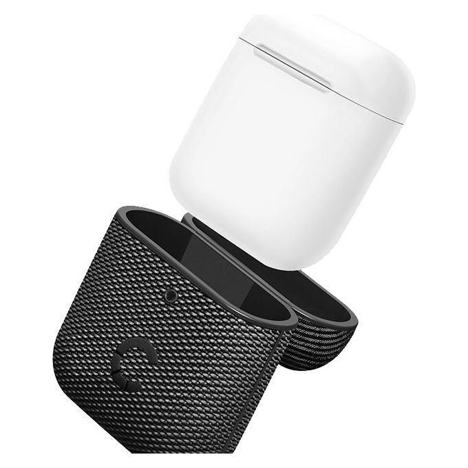 Cygnett TekView Slim per Air Pod 1 e 2 Grigio-Nero