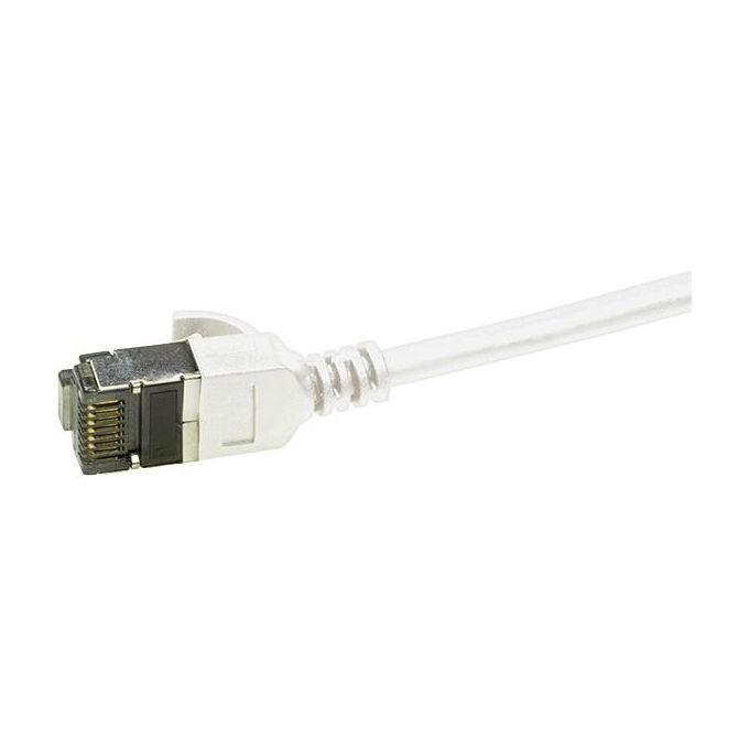 LogiLink CQ9011S Cavo di Rete 0,3mt Cat6a U-FTP STP Bianco