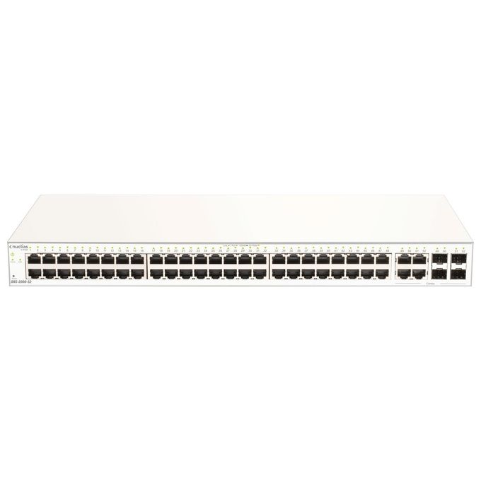 D-Link DBS-2000-52 Switch di Rete Gestito Gigabit Ethernet 10-100-1000 Grigio