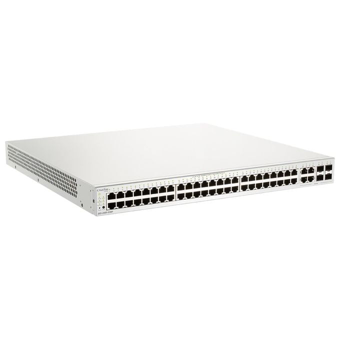 D-Link DBS-2000-52MP Switch di Rete Gestito Gigabit Ethernet 10-100-1000 Grigio Supporto Power Over Ethernet