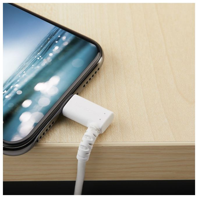 StarTech.com Cavo Usb Angolare a Lightning Conforme Apple Mfi da 1mt Bianco