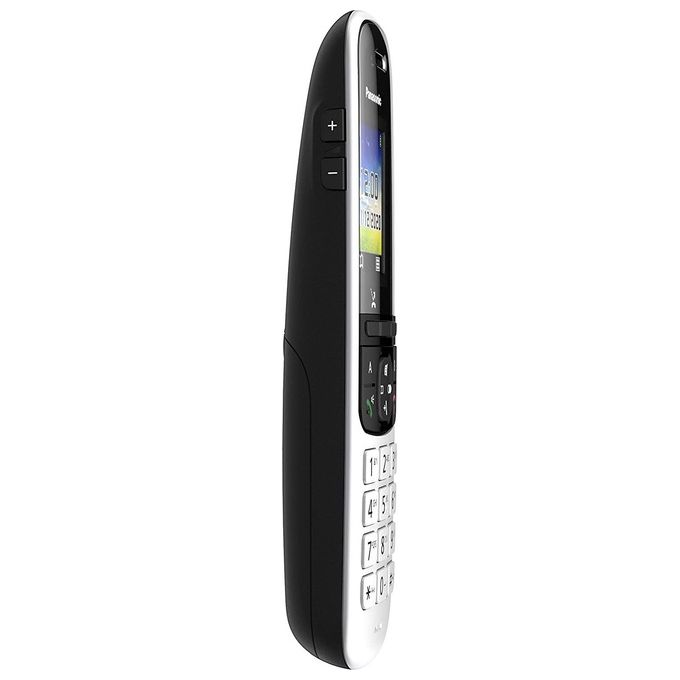 Panasonic KX-TGH710 Cordless Dect -Gap Display 1,8'' a colori Blocco chiamate Rubrica Vivavoce Resistente Argento