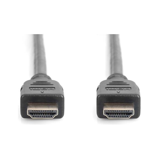 Digitus AK-330124-030-S Cavo HDMI Ultra High Speed 2.1 8K 60Hz 3 m contatti dorati schermato colore Nero