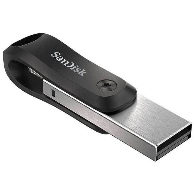 Sandisk SDIX60N-128G-GN6NE Unita' Flash Usb 128Gb 3.2 Gen 1 Grigio-Argento