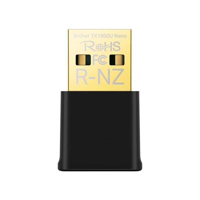 TP-Link Archer Tx1800u Nano Ax1800 Adattatore Wireless Dual Band Wi-fi6 1201mbps a 5ghz574mbps A2.4ghz Usb 3.0 Mu-mimo Ofdma