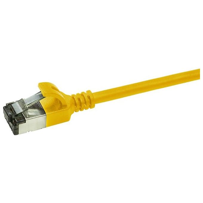 LogiLink CQ9037S Cavo di Rete 1mt Cat6a S-FTP S-STP Giallo