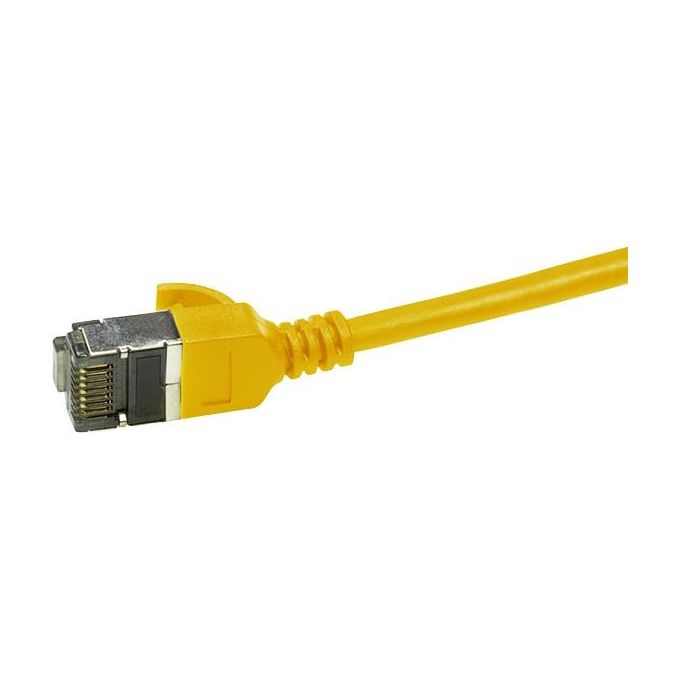 LogiLink CQ9037S Cavo di Rete 1mt Cat6a S-FTP S-STP Giallo