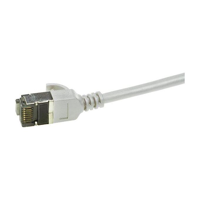 LogiLink Ultraflex SlimLine Cavo di Rete 0,2mt Cat6a S-UTP STP Grigio