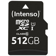 Intenso 3423493 MicroSDXC con Adattatore 512Gb Uhs-I