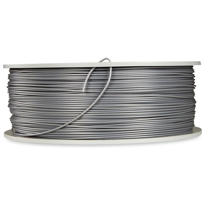 Verbatim 3D Printer Filament PLA 1,75mm 1Kg Silver-Metal Grey