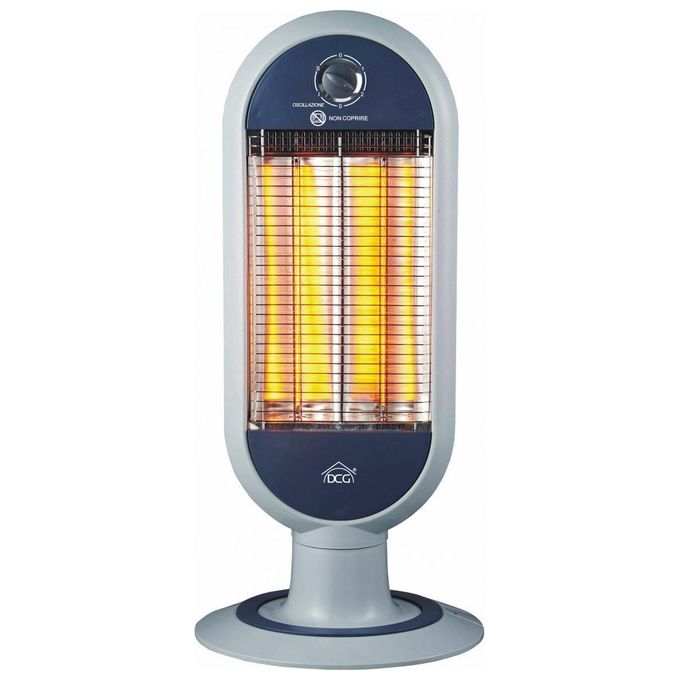 DCG Eltronic Sa9829 Stufa Pannello Radiante con 2 Elementi in Fibra di Carbonio