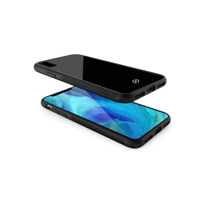 Celly Diamond Case per iPhone XS Max Nero