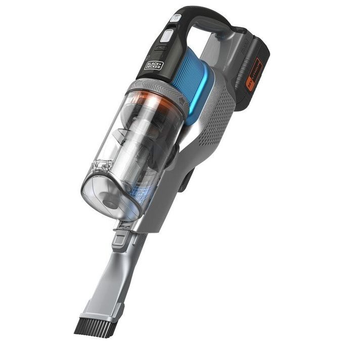 Black+Decker BHFEV362D PowerSeries Extreme Scopa Ricaricabile Capacita' 0,75 L Tecnologia al Litio 36 V Blu