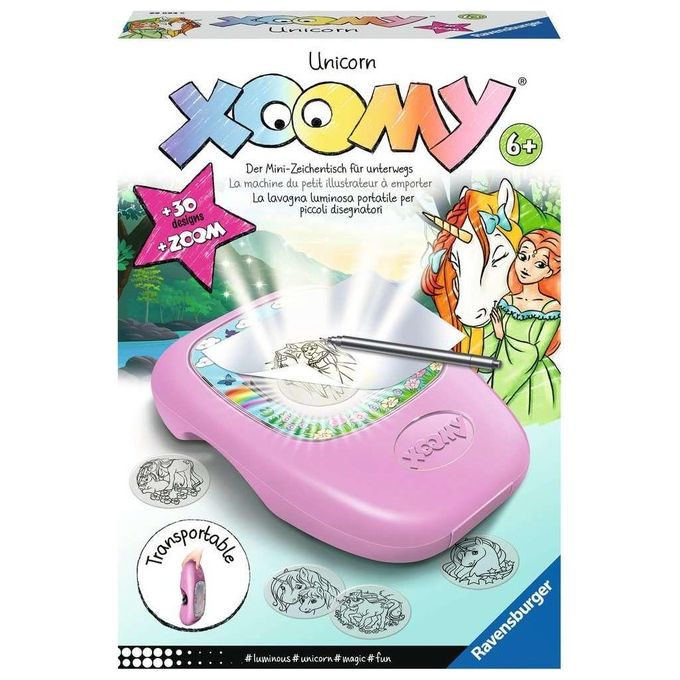 Ravensburger Xoomy - Midi Unicorn Puzzle per Giocattoli e Prima Infanzia per Stimolare la Creativita' nei Bambini
