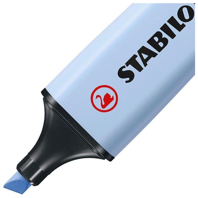 Stabilo Confezione 10 Evidenziatori Boss Pastel Azzurro Ghiaccio