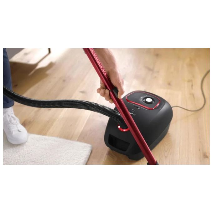Bosch BGB41POW1 Aspirapolvere con Sacco a Traino Potenza 850 Watt Capacita' 4 Litri ProPower colore Nero