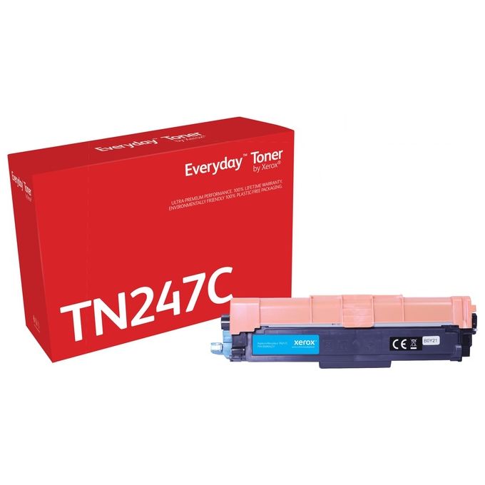 Xerox Everyday Toner Ciano ad Resa Elevata Equivalente a Brother TN-247C 2300 Pagine
