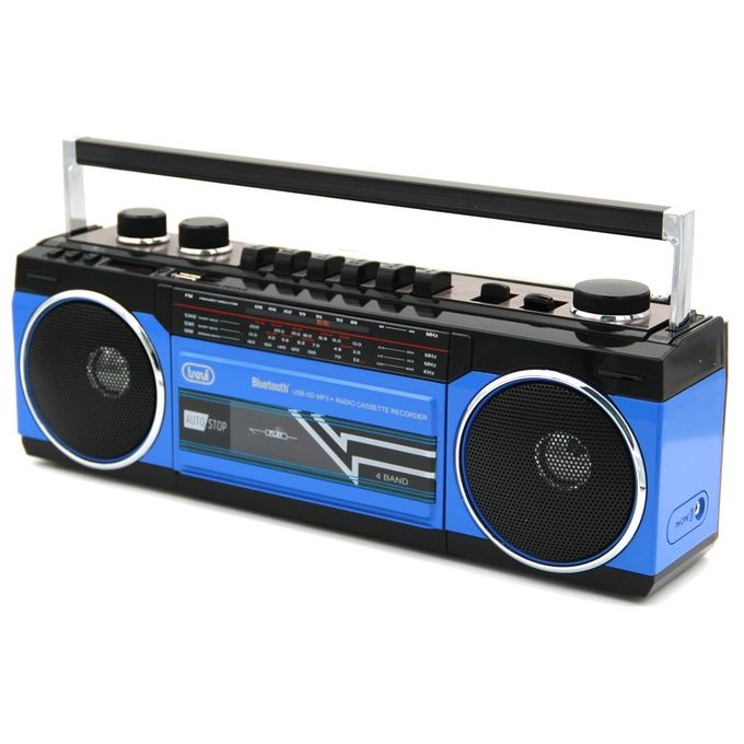 TREVI  RADIO REGISTRATORE BLUETOOTH  BLU