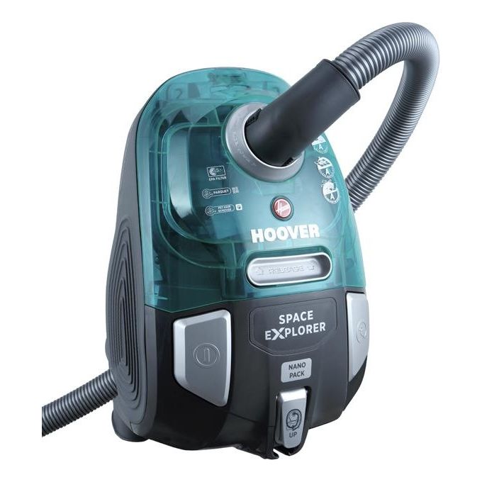 Hoover SL71_SL70 Aspirapolvere a Traino Potenza 700 W Capacita' 2 Litri Classe energetica A Grigio-Verde