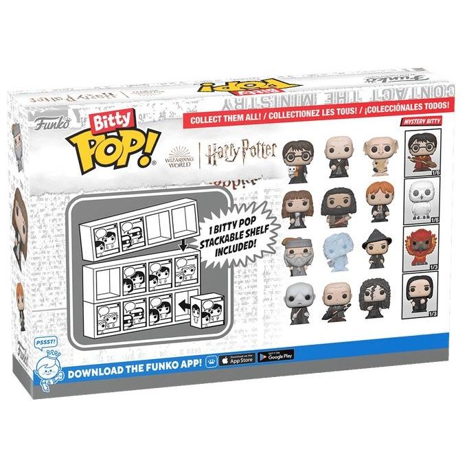 Funko Pop! Personaggio Collezione Funko pop Bitty Harry Potter Voldemort 4 Pezzi Pack