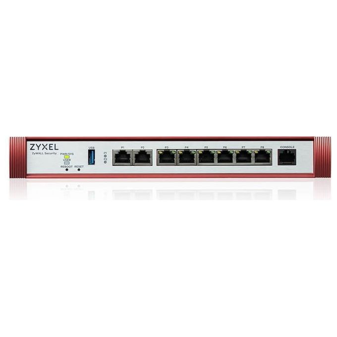 Zyxel ZyWALL USG FLEX 200H Firewall GigE 2.5 GigE Gestito da Cloud