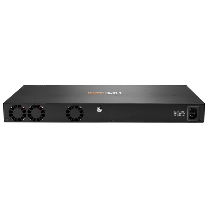 HP Enterprise Aruba 6200F 48G Class4 PoE 4SFP 740W Gestito L3 Gigabit Ethernet 10-100-1000 Supporto Power over Ethernet 1U Nero