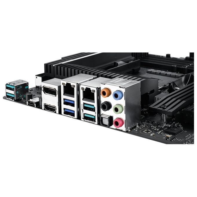 ASUS Pro WS X570-ACE Workstation scheda madre ATX AMD AM4 Ryzen 3000 14 fasi di alimentazione PCIe 4.0 M.2 DDR4 ECC U.2 Intel LAN SATA USB 3.2 Gen2 Type-A Type-C ASUS Control Center Express
