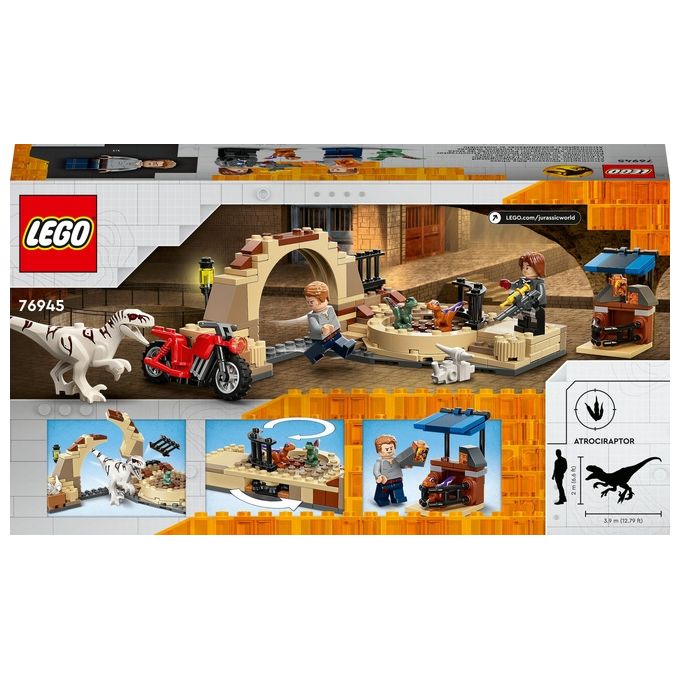 LEGO Jurassic World Atrociraptor: Inseguimento sulla Moto