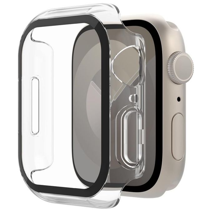 Belkin Proteggi Schermo Curvo e Bumper per Apple Watch 40-41mm Trasparente