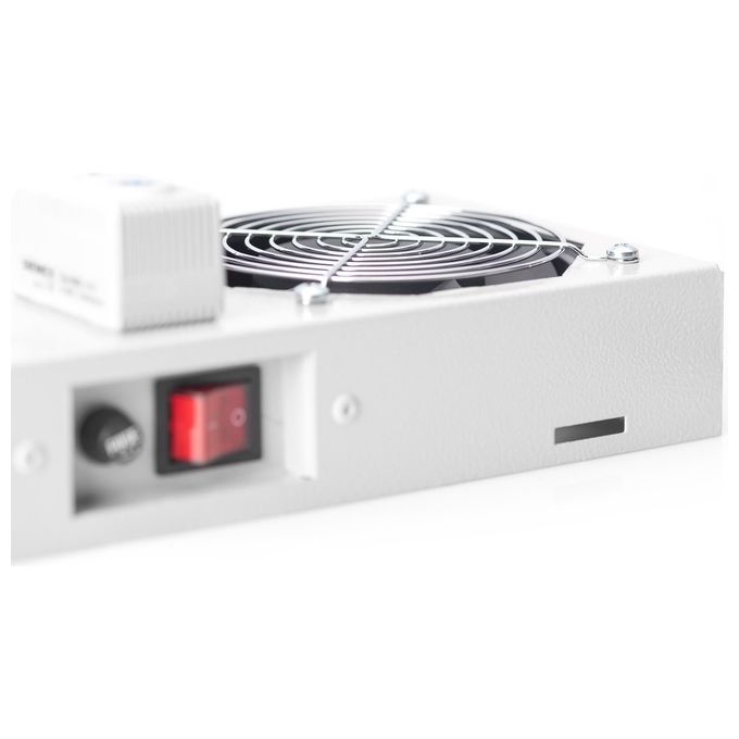 Digitus Kit 2 Ventole Con Termostato per Armadi Linea Soho e Eco A Muro (Dn-19 Fan-2-Wm-T)