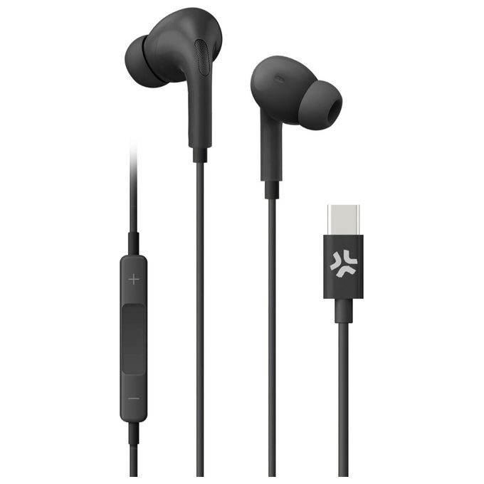 Celly In Ear Stereo Auricolari Wireless Usb-C Nero