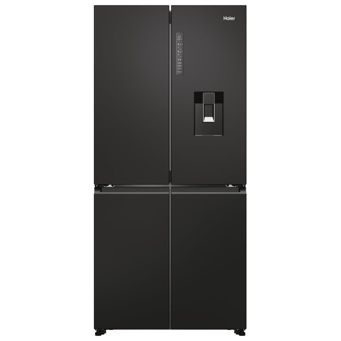 Haier HCR7818DWPT Cube 83 Serie 7 Frigorifero side by side 4 porte 467 litri Classe D nero ardesia