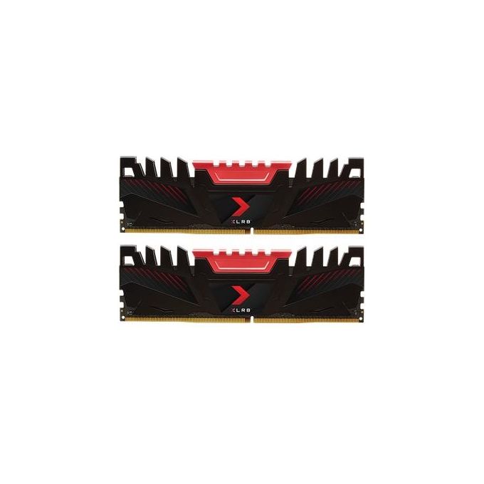 PNY Kit di Memorie RAM DIMM XLR8 Gaming DDR4 2666 MHz 16GB (2x8GB)