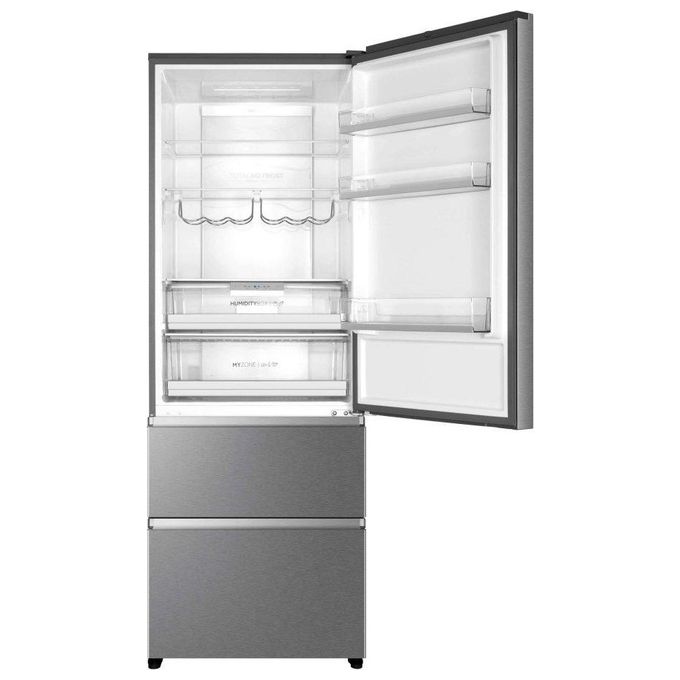 Haier A3FE744CPJ Frigorifero Combinato 3 Porte Capacita' 460 Litri Classe energetica E (A++) 200,6 cm Inox