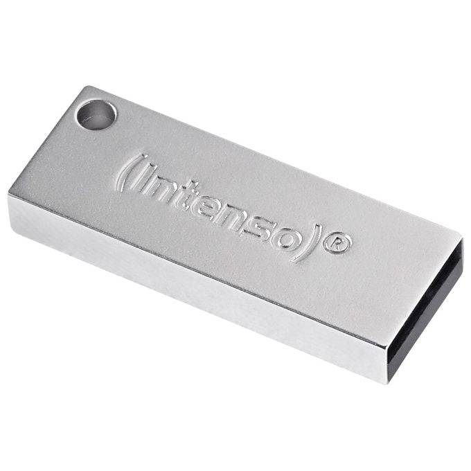 Intenso 3534491 Premium Line Chiavetta USB 128 GB USB 3.2 Gen 1 fino a 100 MB-s colore Acciaio inossidabile