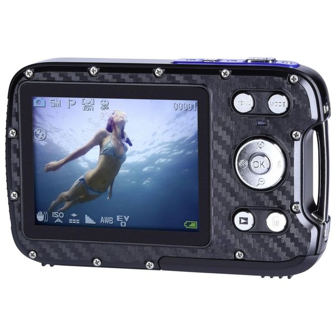 Rollei Sportsline 60 Plus Fotocamera Digitale Impermeabile con Videocamera da 21Mpx e Full Hd