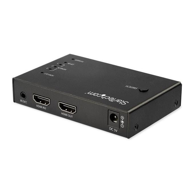 StarTech.com VS421HDDP Switch Commutatore a 4 Porte Hdmi 3x Hdmi e 1xDisplayPort - 4K 60Hz