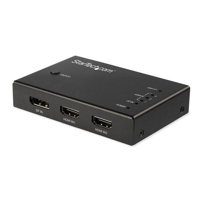 StarTech.com VS421HDDP Switch Commutatore a 4 Porte Hdmi 3x Hdmi e 1xDisplayPort - 4K 60Hz