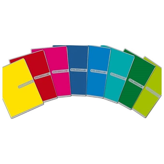 Blasetti Confezione 10 quaderni Color club a4 80g 10m