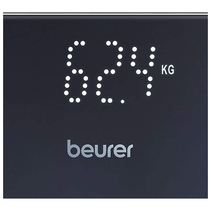 Beurer GS 215 Relax Bilancia in Vetro con Display Led Magic