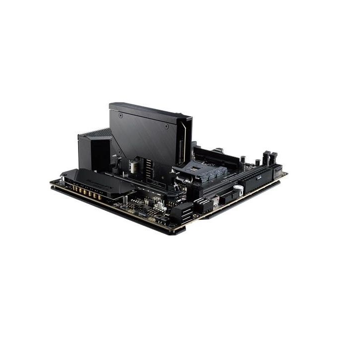 ASUS ROG Crosshair VIII IMPACT, Scheda madre Gaming AMD AM4 X570 Mini-DTX SO-DIMM.2 (dual M.2), Wi-Fi 6 (802.11 ax), PCIe 4.0, SupremeFX audio, Aura Sync RGB USB 3.2 Gen 2