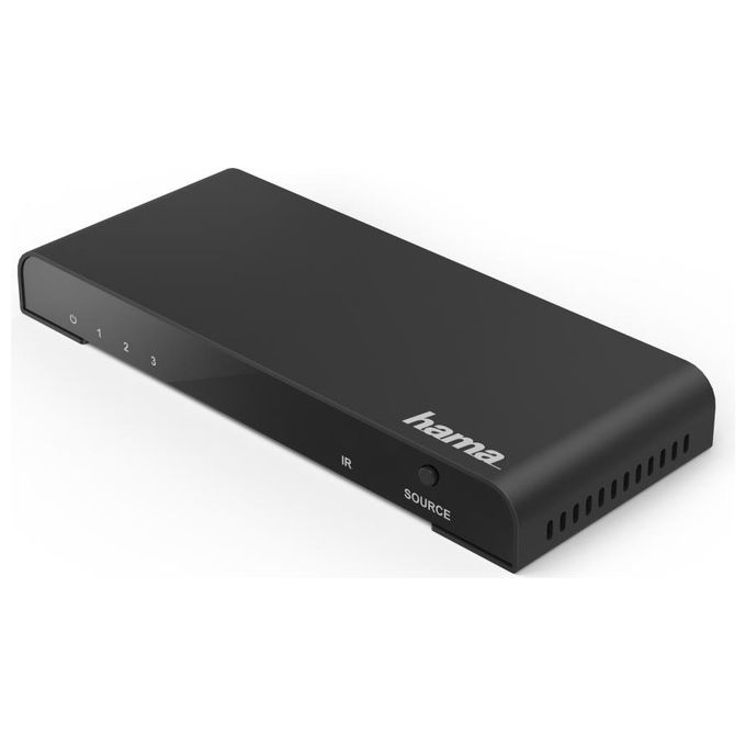 Hama Switch Hdmi 3 Porte con Telecomando Full Hd Nero