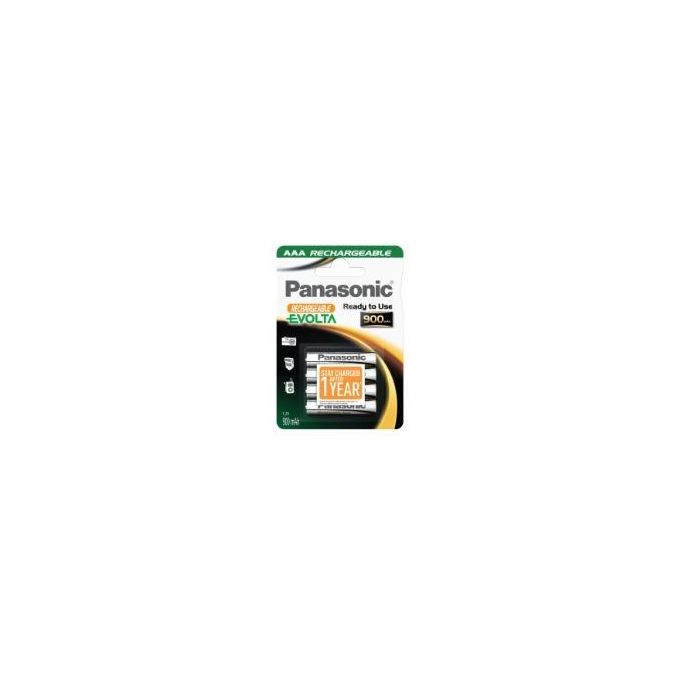 Panasonic Blister 4 Ministilo AAA Ricaricabili 900mAh