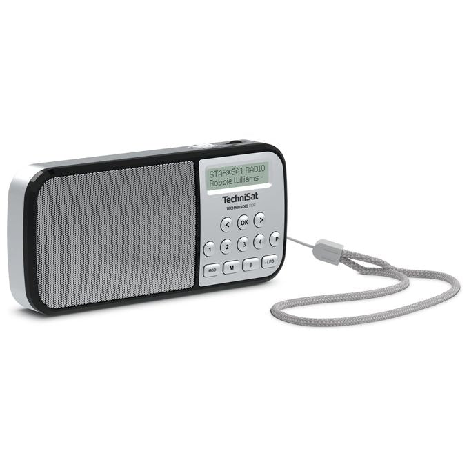 TechniSat TechniRadio RDR Portatile Analogico e Digitale Argento