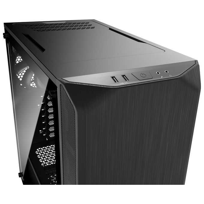 Be Quiet! Tower Pure Base 500 Mid-Tower ATX 2 Ventole Preinstallate Nero