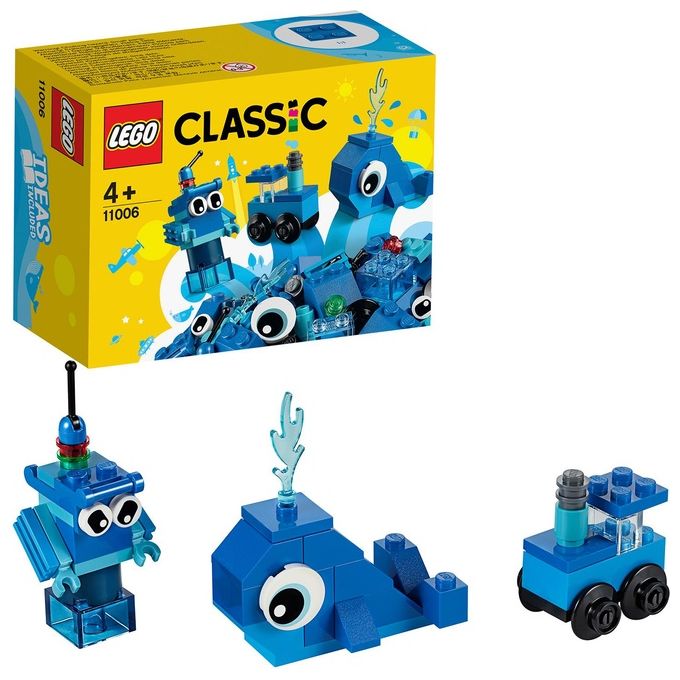 LEGO Classic Mattoncini Blu Creativi