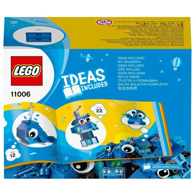 LEGO Classic Mattoncini Blu Creativi